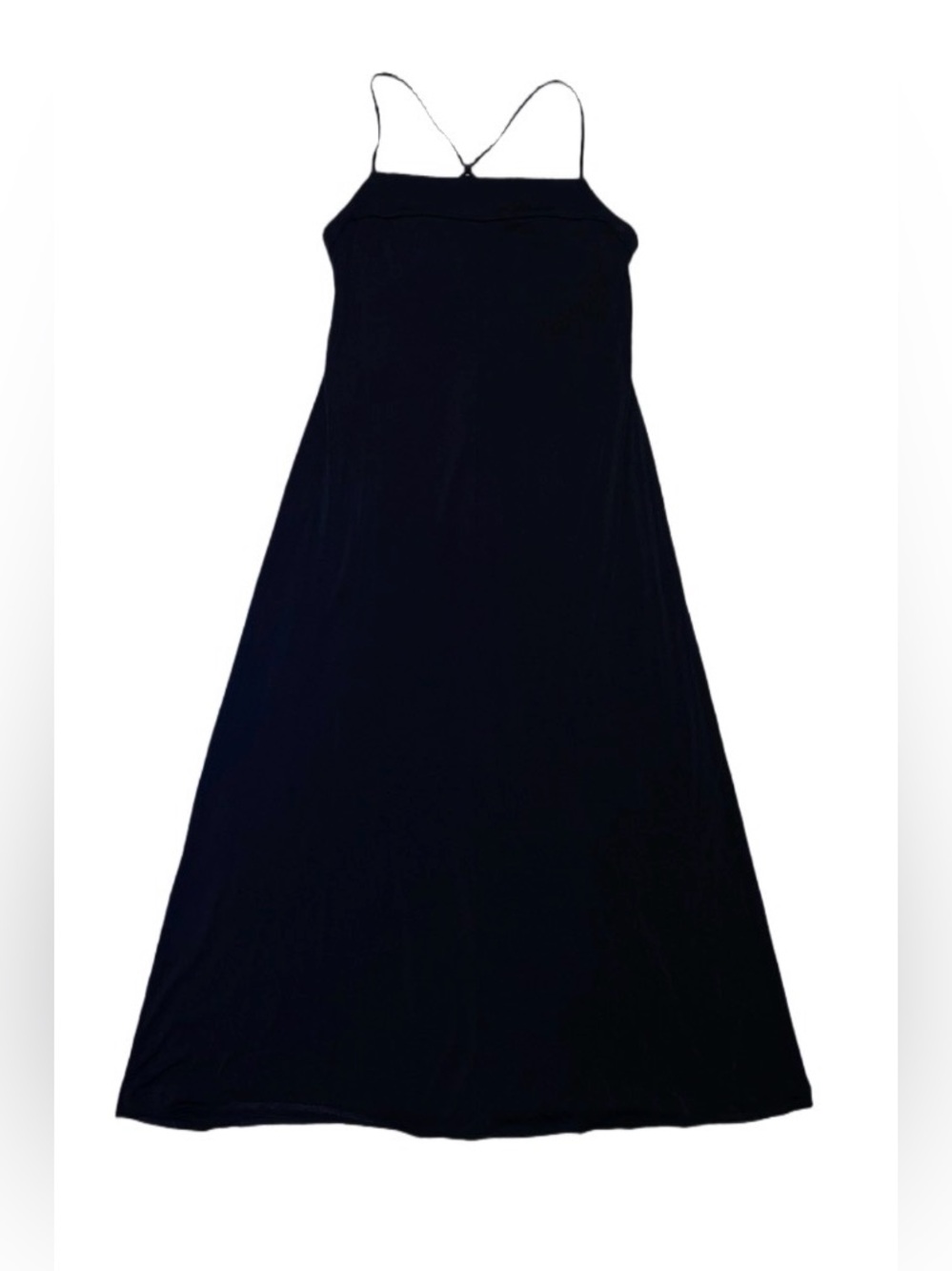 Modern Citizen Black Slip Dress with Spaghetti Straps